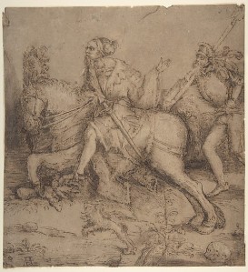 Albrect Dürer tegnet i tidsrommet 1485–1528